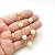 Pulseira Feminina 20cm Perola 10mm Banhada Ouro 18K PL307 - Imagem 3
