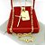 Corrente Masculina 70cm 3mm Cruz + Placa Folheada Ouro CR809 - Imagem 3