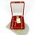 Corrente Masculina 70cm 3mm Cruz + Placa Folheada Ouro CR809 - Imagem 2