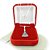 Corrente Feminina 40/45cm N S Aparecida Folheada Prata CR835 - Imagem 3