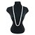 Corrente Masculina 60cm 7mm Largura Folheada Prata CR347 - Imagem 1