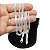 Corrente Masculina 80cm 4mm Largura Folheada Prata CR848 - Imagem 8