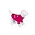 Moletom Para Cachorro Woof Classic Always Smile Pink - Imagem 3