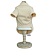 Camiseta para Cachorro DuDog Vest Creme - Imagem 2
