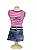 Saia Jeans para Cachorro Maristela Moda Pet Smile - Imagem 1