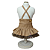 Saia para Cachorro DuDog Vest Nude - Imagem 1