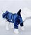 Vestido para Cachorro e Gato Plush Azul Marinho - Imagem 2