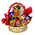 Cesta de Chocolates com Pelúcia e Flores - Imagem 5