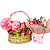Cesta de Chocolates com Pelúcia e Arranjo de Rosas - Imagem 3