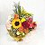 Arranjo Mix de Flores no Cachepô Vintage - Imagem 4