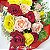 Buquê Mix de 15 Rosas Coloridas - Imagem 2