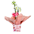 Mini Orquídea Branca Cachepô - Imagem 1