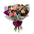 Buquê Classic de 10 Rosas Cor de Rosa - Imagem 1