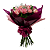 Buquê de 12 Rosas Cor de Rosa - Imagem 2