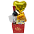 Box Natal com Vinho e Taça - Imagem 1