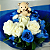 Buquê Sonho Azul – Rosas e Pelúcia em Um Só Presente - Imagem 2
