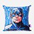 ALMOFADA FIBRA VELUDO 40X40CM CAPITAO AMERICA - Imagem 1