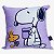 ALMOFADA FIBRA VELUDO 40X40CM SNOOPY MUG - Imagem 1