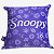 ALMOFADA FIBRA VELUDO 40X40CM SNOOPY MUG - Imagem 2