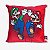 ALMOFADA FIBRA VELUDO 40X40CM MARIO E LUIGI - Imagem 1