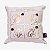 ALMOFADA FIBRA VELUDO 40X40CM HOGWARTS CASAS DOURADAS - Imagem 1