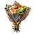Buquê De 3 Rosas Amarelas com Gérberas - Imagem 6