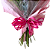 Buquê Tons de Rosas Com Rosas e Gérberas - Imagem 7