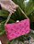 Bolsa Clutch Tressê Cetim Pink - Imagem 1