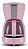 Cafeteira Britânia Inox Rosa 15 Xícaras 800W 127V - Imagem 1