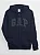 Blusa Moleton Gap Logo Zip - Imagem 1