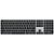 Teclado Apple Magic MMMR3LL/A Wireless / Bluetooth - Preto - Imagem 1