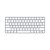 Apple Magic Keyboard MXCL3LL/A A3203 Ingles - Silver - Imagem 1