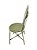 Cadeira ferro e junco celadon - Imagem 3