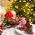 Enfeite de Natal cogumelo duplo com pintas brancas (set 4) - Imagem 6