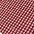 Guardanapo algodão xadrez vermelho - Imagem 2