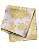 Toalha de mesa toile de jouy amarelo com babado vichy 2,5 x 1,5m - Imagem 1