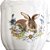 Xícara de chá coelho com flores - Imagem 5