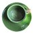 Xícara de café verde com alça vime (jogo 2) - Imagem 5