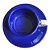 Xícara de café azul cobalto com alça vime (jogo 2) - Imagem 2