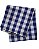 Toalha de mesa xadrez azul 3m x 1,5m - Imagem 1