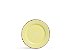 Prato sobremesa escamas amarelo cj 6 - Imagem 1