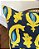 Capa de Almofada Paisley Azul e Amarela 48x48 cm - Imagem 3
