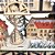 Carruagem vilarejo de Natal alemão em madeira - Imagem 2