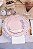 Prato Alice rosa com relevo de coelho - Imagem 3