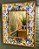 Espelho bambu com pintura de limão siciliano - Imagem 2