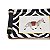 Mini bandeja com desenho de zebra e alças de madeira - Imagem 3