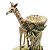 Mini enfeite tronco com vaso e girafa - Imagem 3
