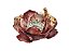 Porta vela flor de camélia com onças - Imagem 1