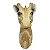 Vaso de cerâmica de parede cabeça de girafa G - Imagem 1