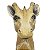 Vaso de cerâmica de parede cabeça de girafa G - Imagem 3
